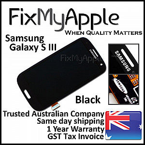 [Refurbished] Samsung Galaxy S3 i9300 LCD Touch Screen Digitizer Assembly - Black (With Adhesive)